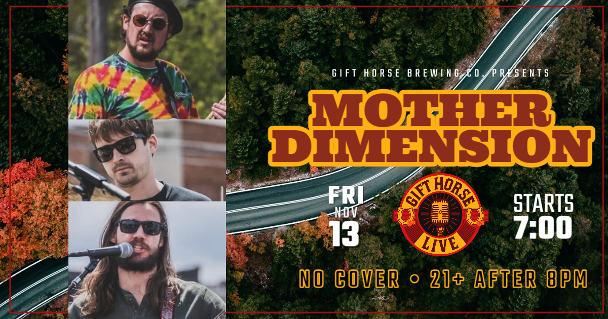 Mother Dimension November 13th 7PM